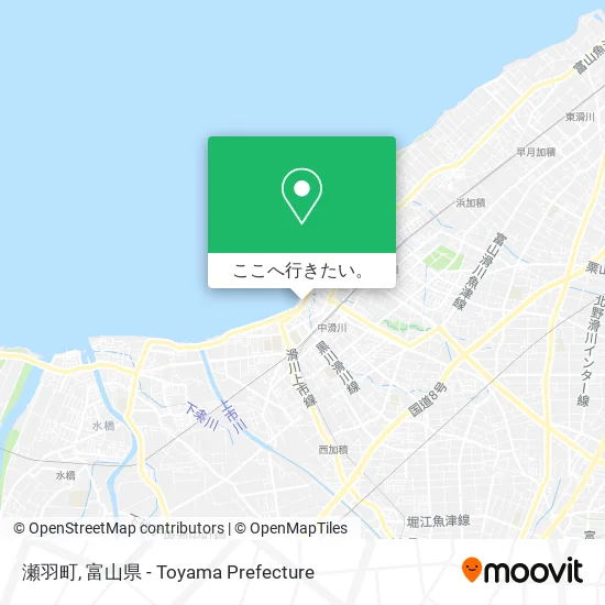瀬羽町地図