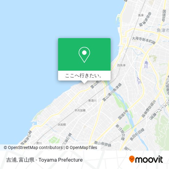 吉浦地図