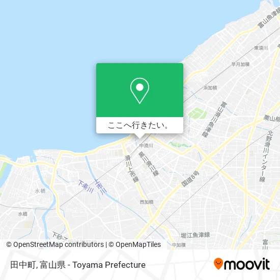 田中町地図