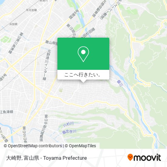 大崎野地図