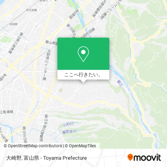 大崎野地図