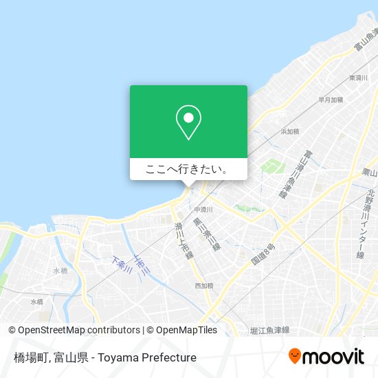 橋場町地図