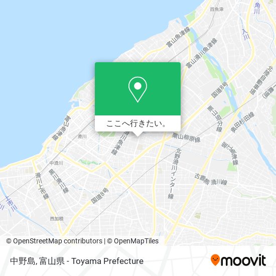 中野島地図