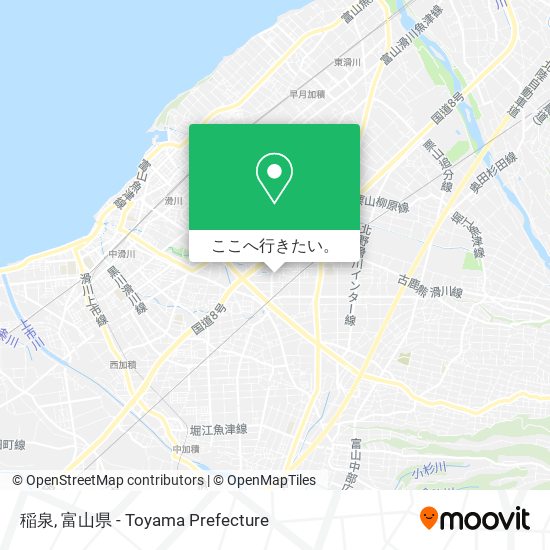 稲泉地図