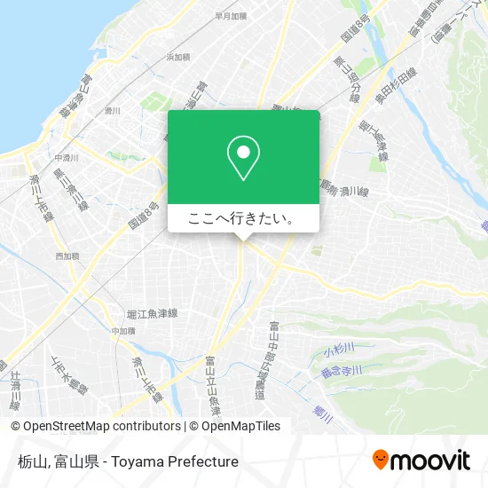 栃山地図