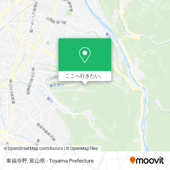 東福寺野地図