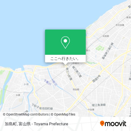 加島町地図
