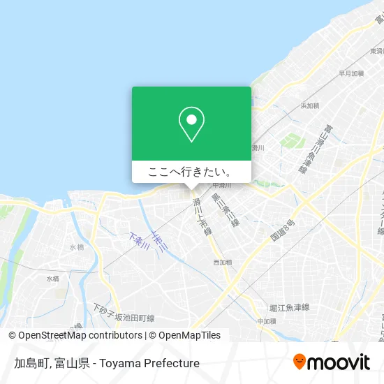 加島町地図