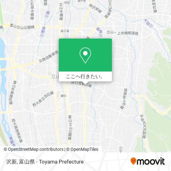 沢新地図