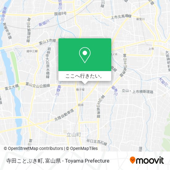 寺田ことぶき町地図