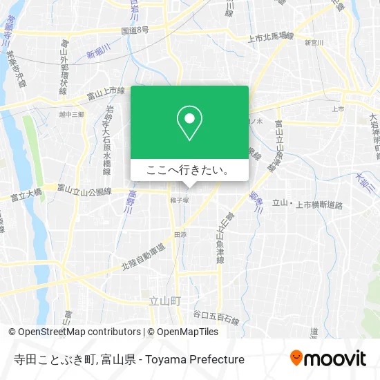 寺田ことぶき町地図