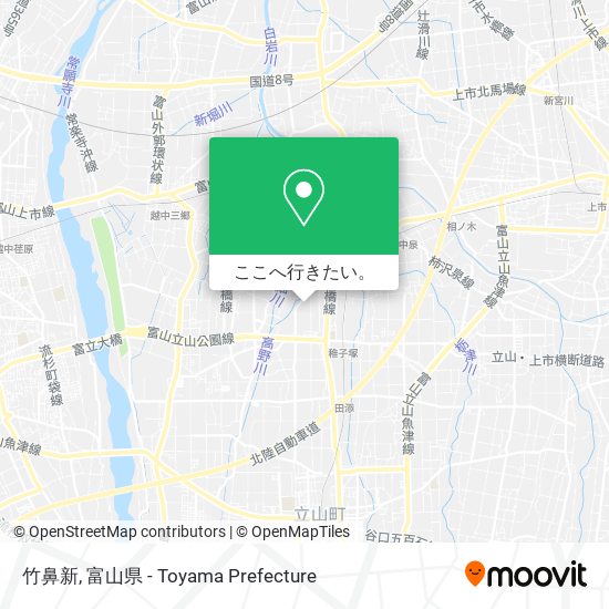 竹鼻新地図