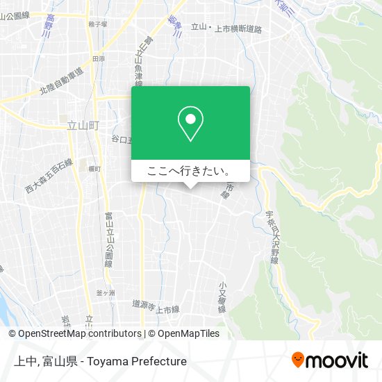 上中地図