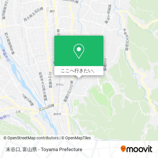 末谷口地図