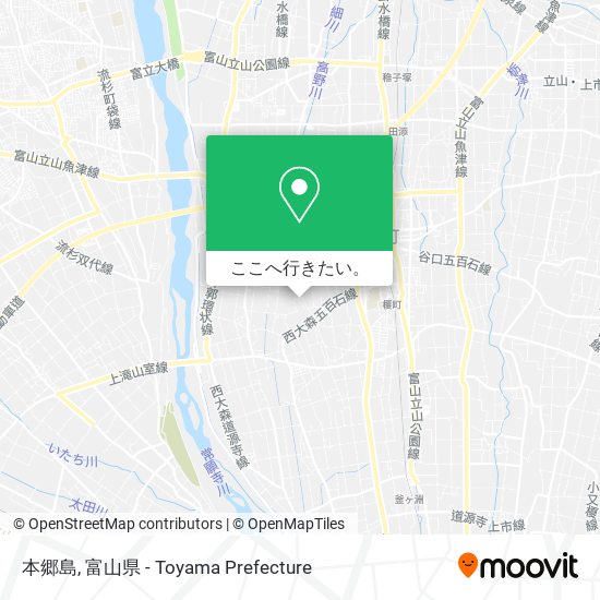 本郷島地図