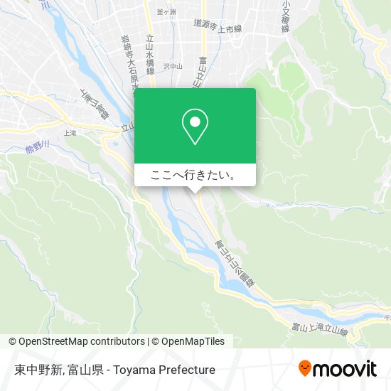 東中野新地図