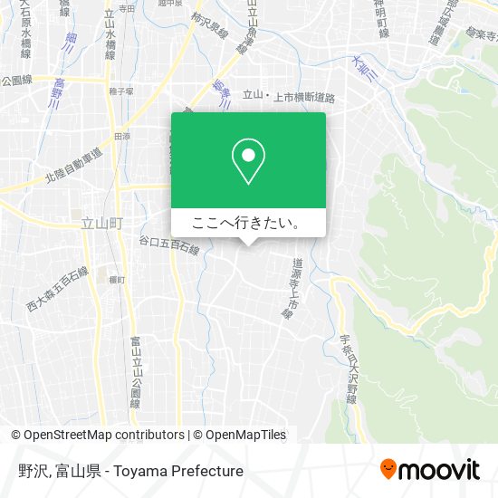 野沢地図