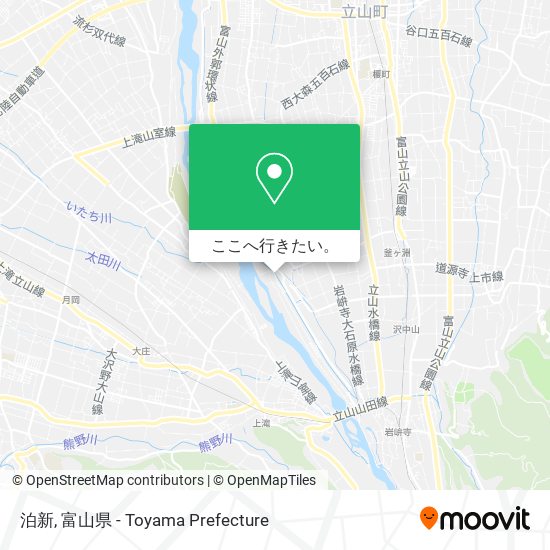 泊新地図
