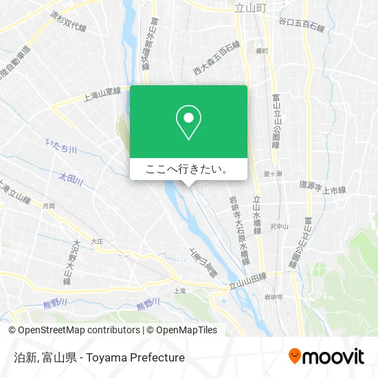 泊新地図
