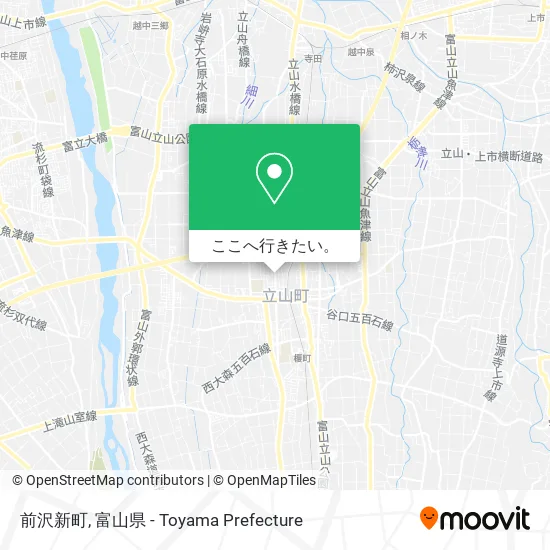 前沢新町地図