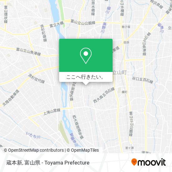 蔵本新地図