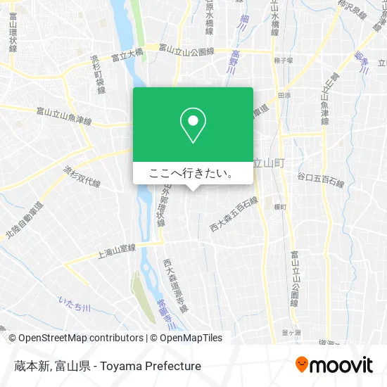 蔵本新地図