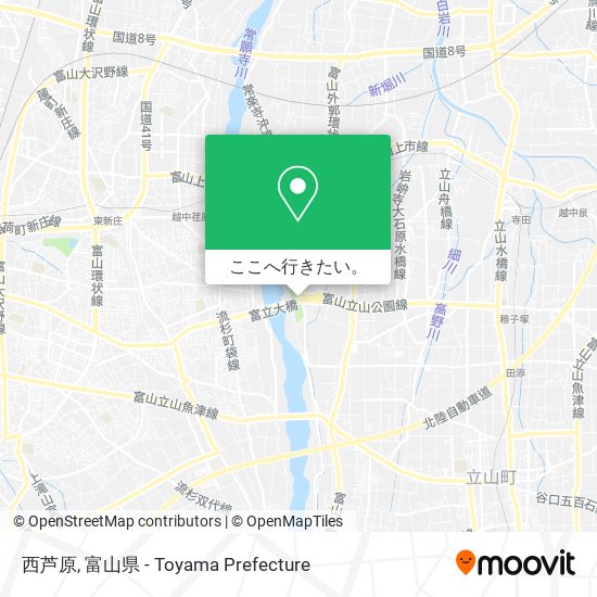 西芦原地図
