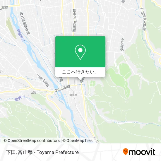 下田地図