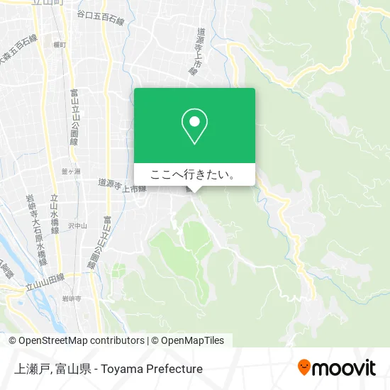 上瀬戸地図