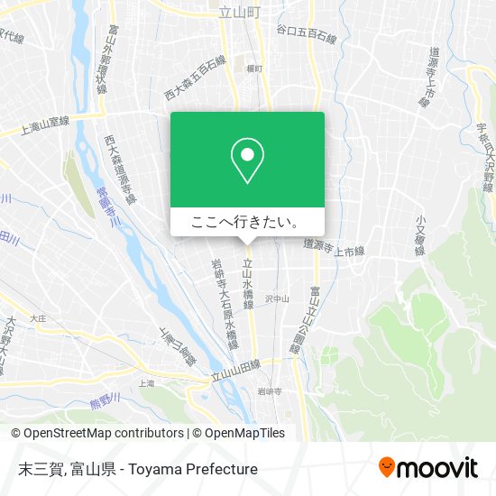 末三賀地図