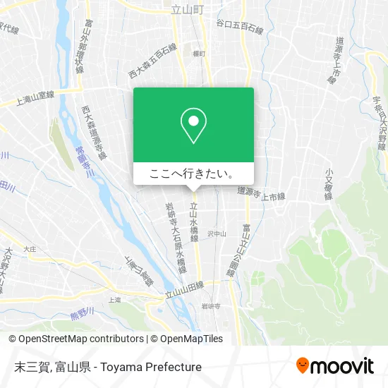 末三賀地図
