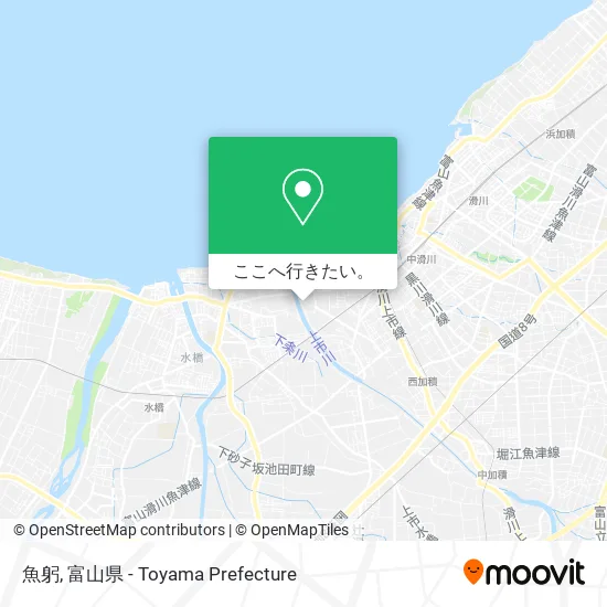 魚躬地図