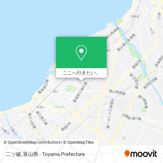 二ツ破地図
