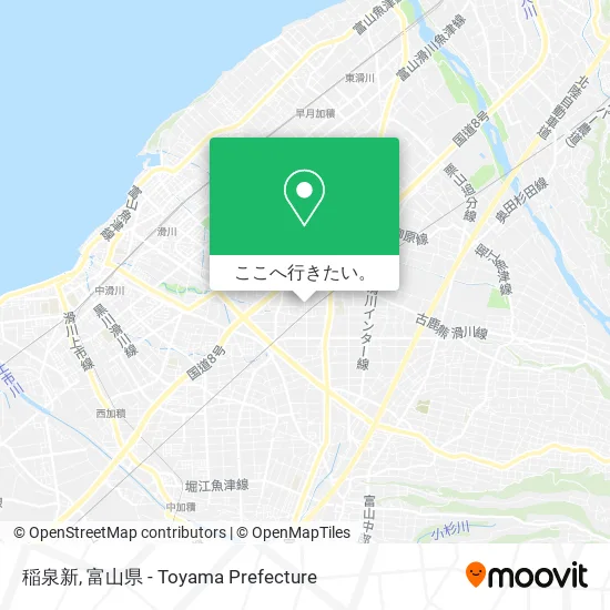 稲泉新地図