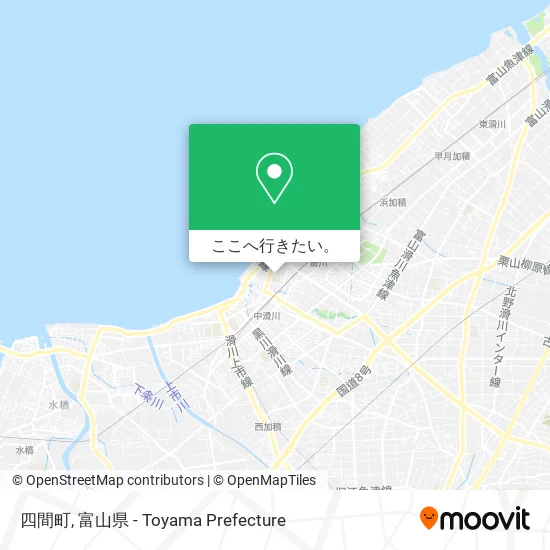 四間町地図