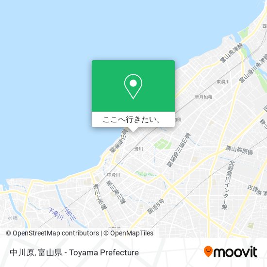 中川原地図