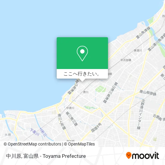 中川原地図
