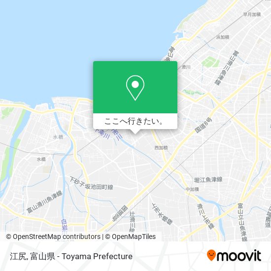 江尻地図