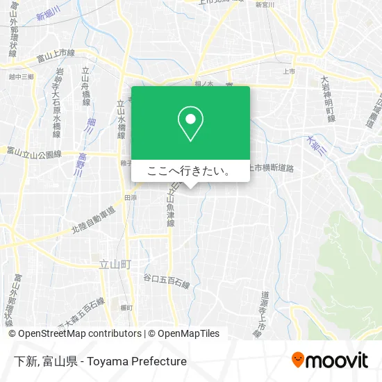 下新地図