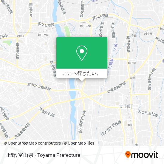 上野地図