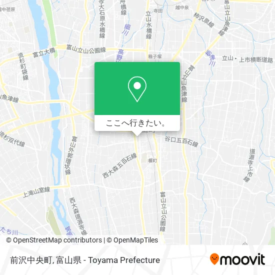 前沢中央町地図