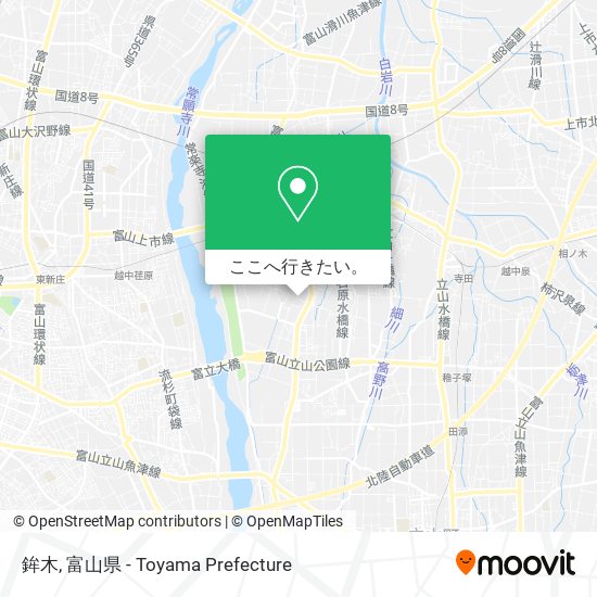 鉾木地図