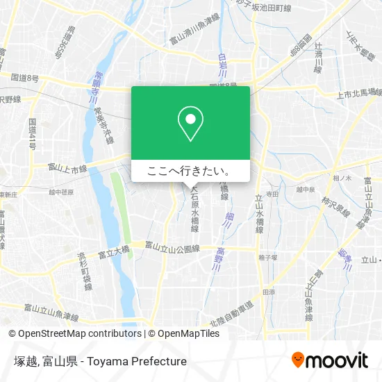 塚越地図