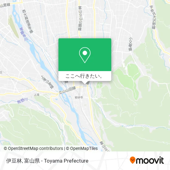 伊豆林地図