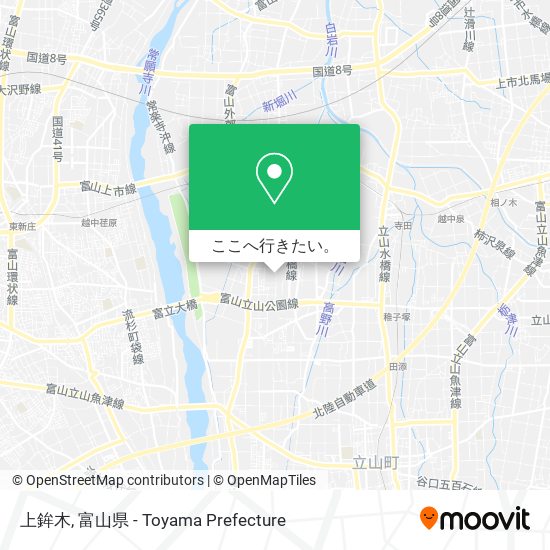 上鉾木地図