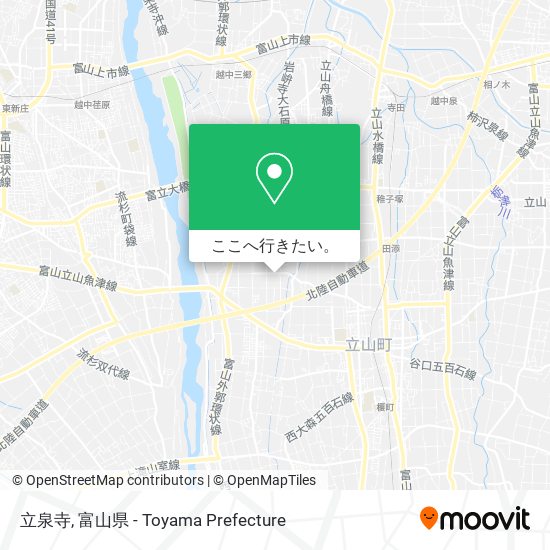 立泉寺地図