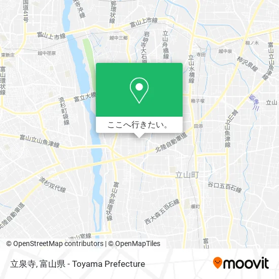 立泉寺地図