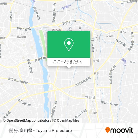 上開発地図