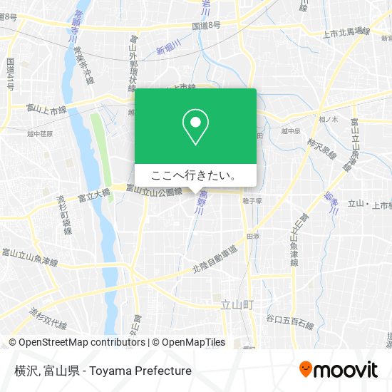 横沢地図