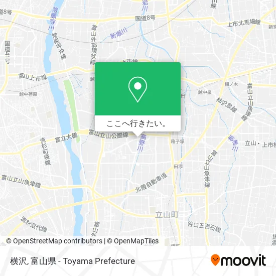 横沢地図